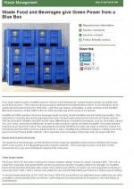 artikel uit Waste Management mei 2013 - 